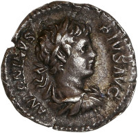 Caracalla - Denier au revers Cælestis assise sur un lion (Rome)