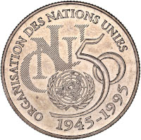 ONU - 5 Francs 1995