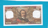 Billet 100 Francs Corneille 02-05-1968