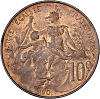Daniel-Dupuis - 10 centimes 1901