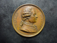 Galerie Métallique des Grands Hommes Français - Médaille - Charles Duclos - 1821