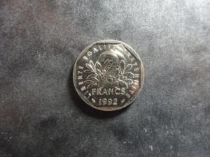 Semeuse - 2 Francs semeuse - 1992