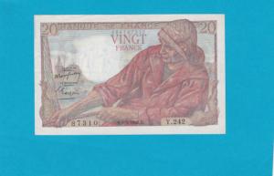 Billet 20 Francs Pêcheur - 09-02-1950