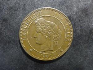 Cérès - 10 centimes - 1886 A - Paris