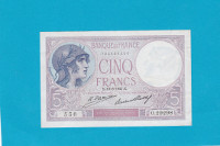 Billet 5 Francs Violet - 19-08-1927