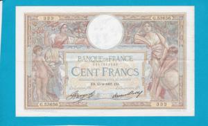 Billet 100 Francs Luc Olivier Merson - 15-04-1937