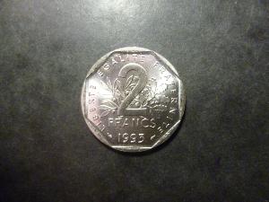 2 francs Semeuse 1993