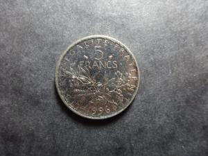 Semeuse - 5 Francs nickel - 1996