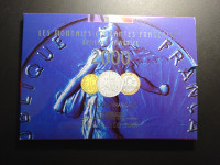 France - Coffret BU Francs - 2000 - 1 centime avec rebord
