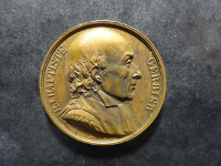 Galerie Métallique des Grands Hommes Français - Médaille - P.J. Baptiste Gerbier - 1819