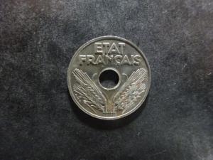 Etat Français - 20 centimes fer - 1944