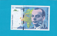 Billet 50 Francs Saint-Exupéry 1994 - Lettre T