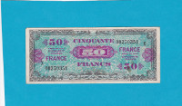 Billet 50 Francs France - 1945 - Série X