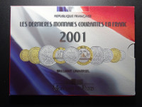Coffret BU Francs 2001