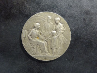 Caisse d'Epargne de Soissons - Jeton argent - poinçon corne, 1 argent