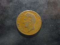 Monaco - Honoré V - 5 centimes - 1837 MC