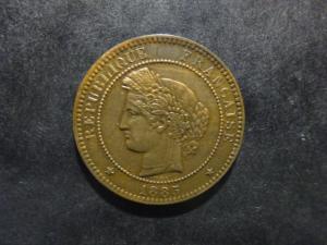 Cérès - 10 centimes - 1885 A - Paris