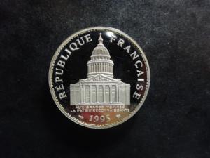BE - Panthéon - 100 Francs argent - 1995