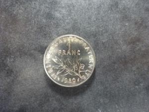 Semeuse - 1 Franc semeuse - 1980
