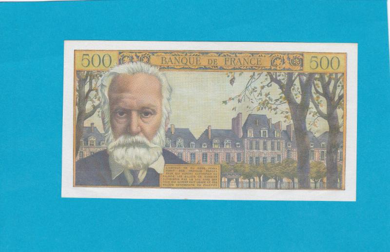 Billet 500 Francs Victor Hugo 06021958